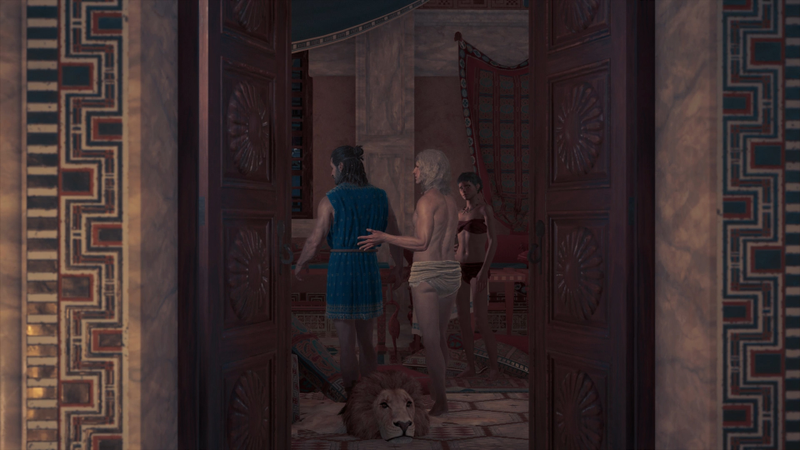 Alexios and Kassandra seem to have access to the same romantic options.